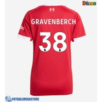 Fotballdrakt Dame Liverpool Ryan Gravenberch #38 Hjemmedrakt 2025-26 Kortermet